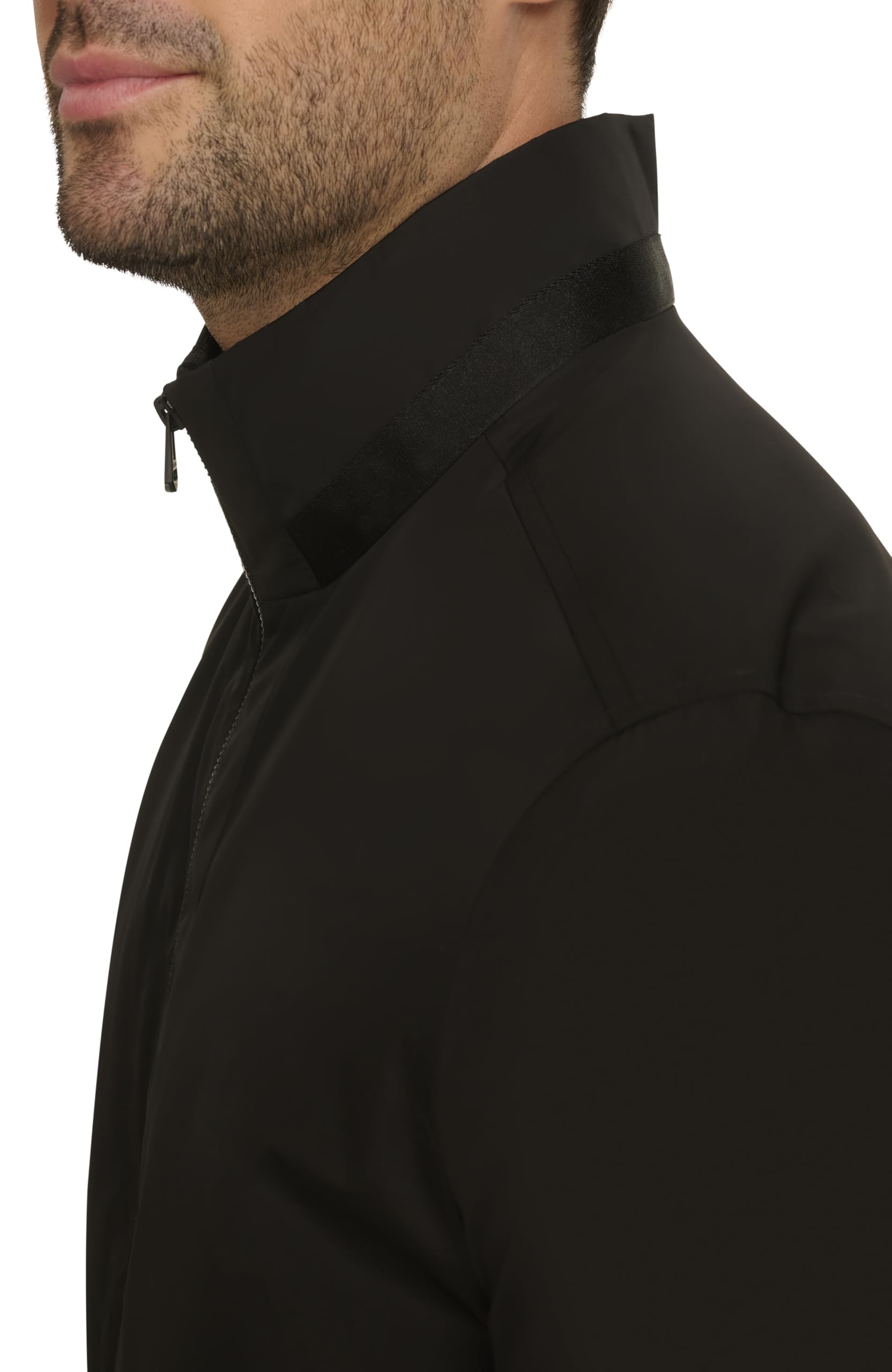 Cole Haan Men’s Self-Packable Long-Sleeve Windbreaker