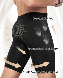 Niksa Men’s 2/3-Pack Athletic Compression Workout Shorts