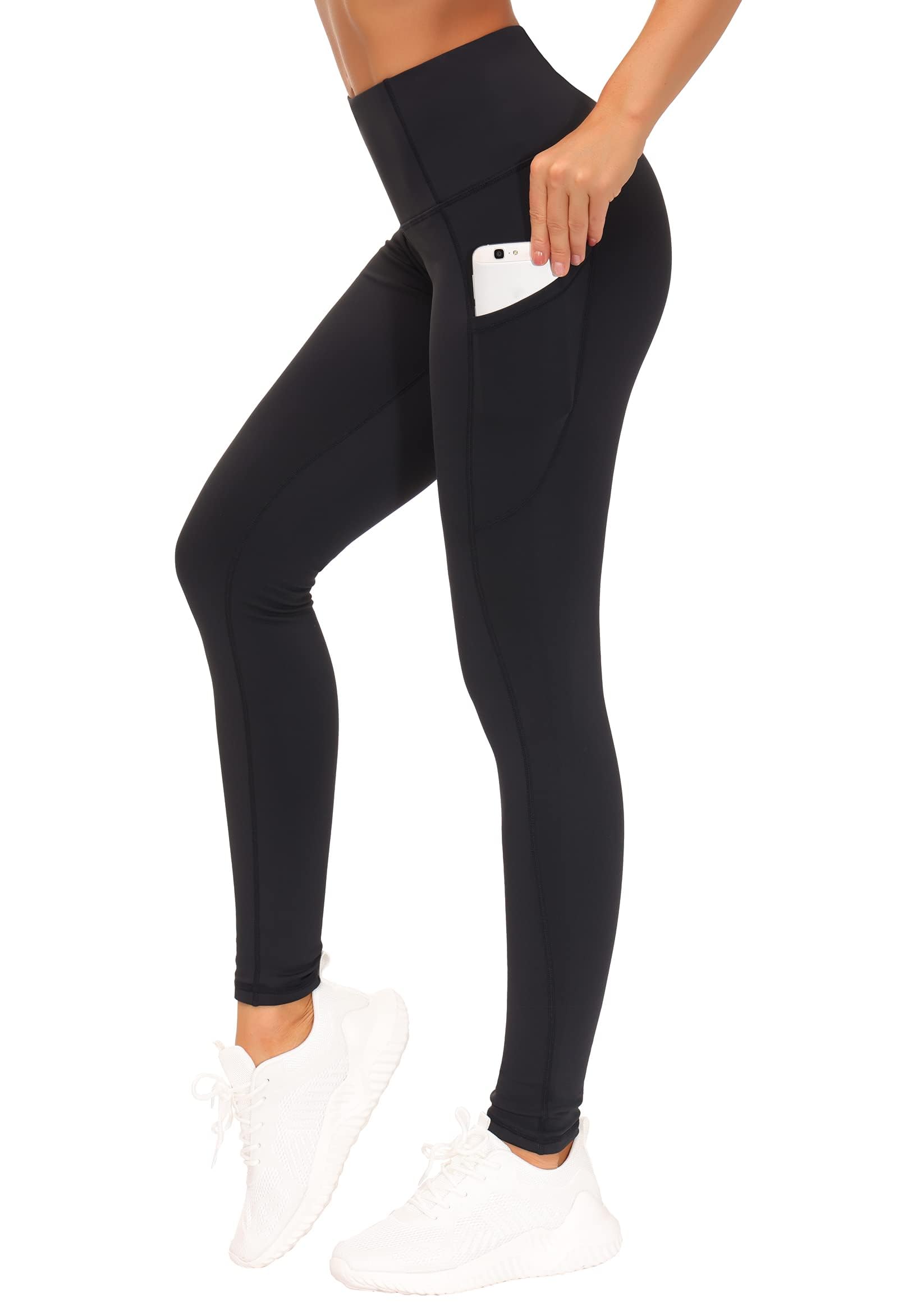 THE GYM PEOPLE Women’s High-Waist Thick Yoga Leggings