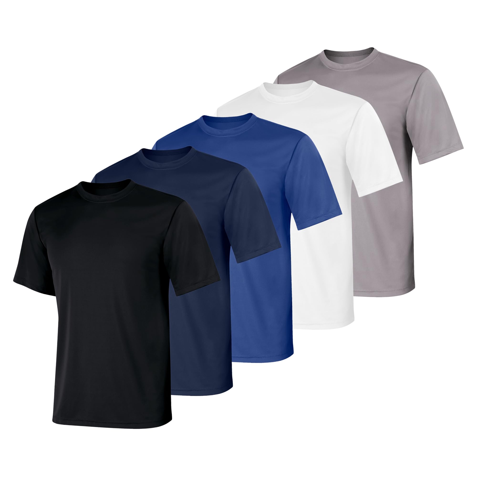 Hanes Men's Cool Dri Performance T-Shirt, Moisture-Wicking Short Sleeve Tee, 40+ UPF Protection, 2 Or 5 Pack