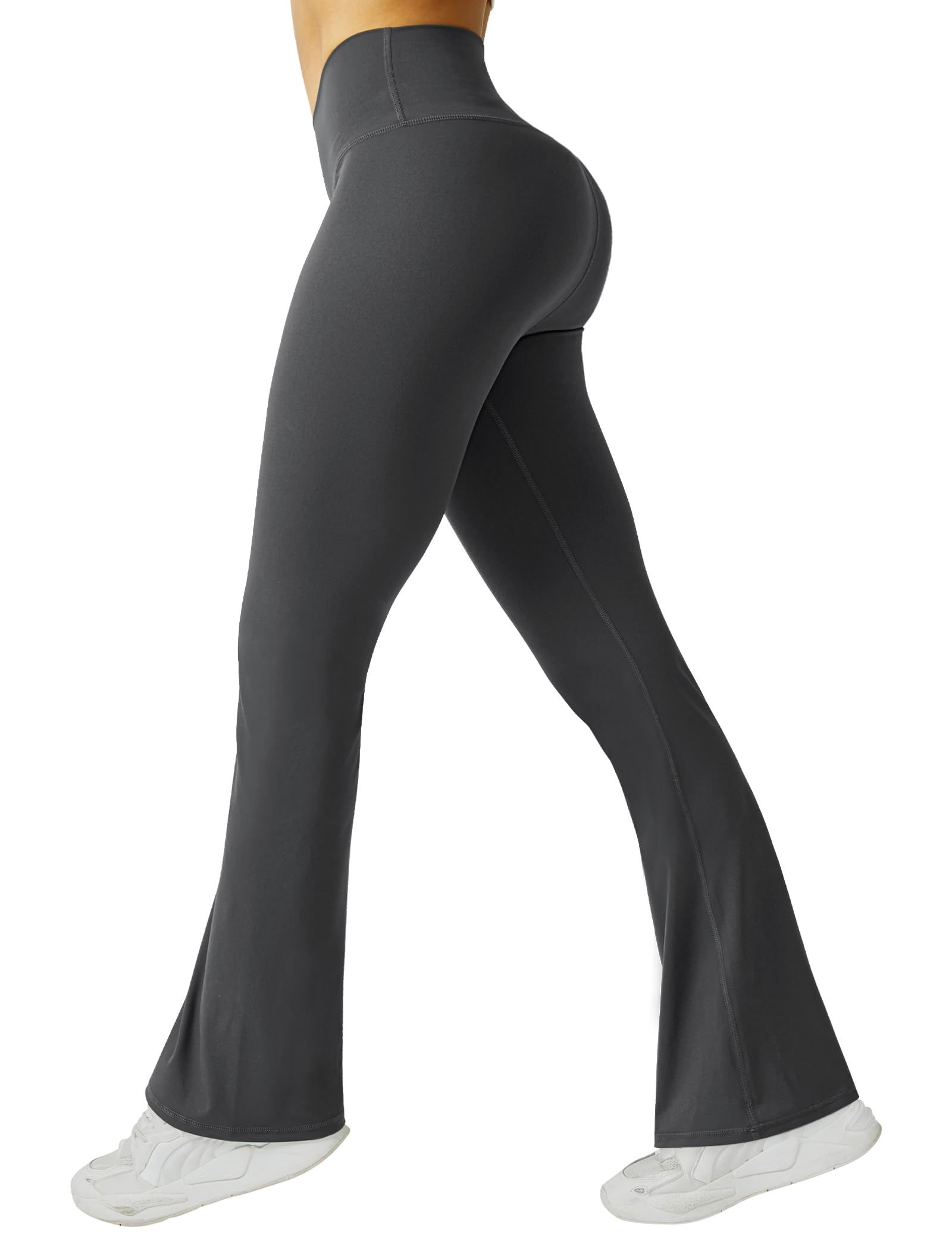 FireSwan Women’s Crossover High-Waist Flare Yoga Leggings