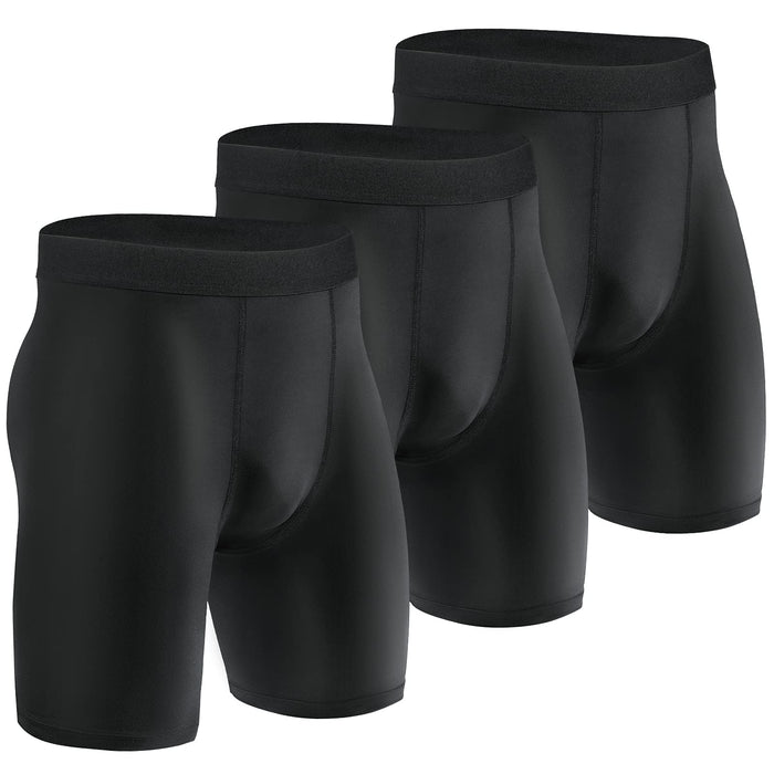 Niksa Men’s 2/3-Pack Athletic Compression Workout Shorts