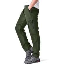 Toomett Men’s Fleece-Lined Water-Repellent Snow Hiking Pants