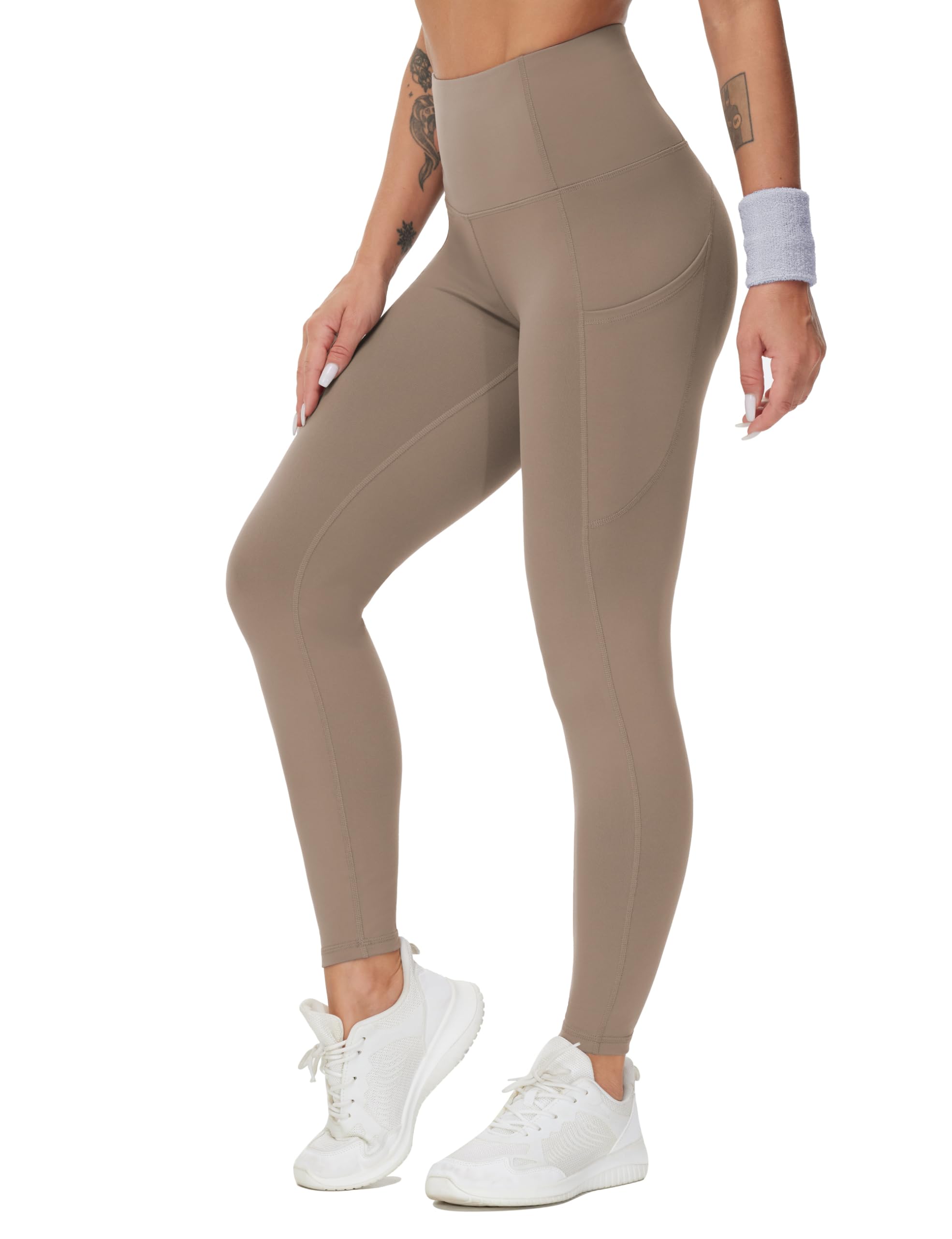 THE GYM PEOPLE Women’s High-Waist Thick Yoga Leggings