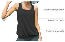 Beyove Women’s 3-Pack Plus-Size Racerback Yoga Tank Tops