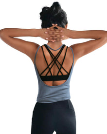 OYANUS Women’s Open-Back Yoga & Workout Tank Top