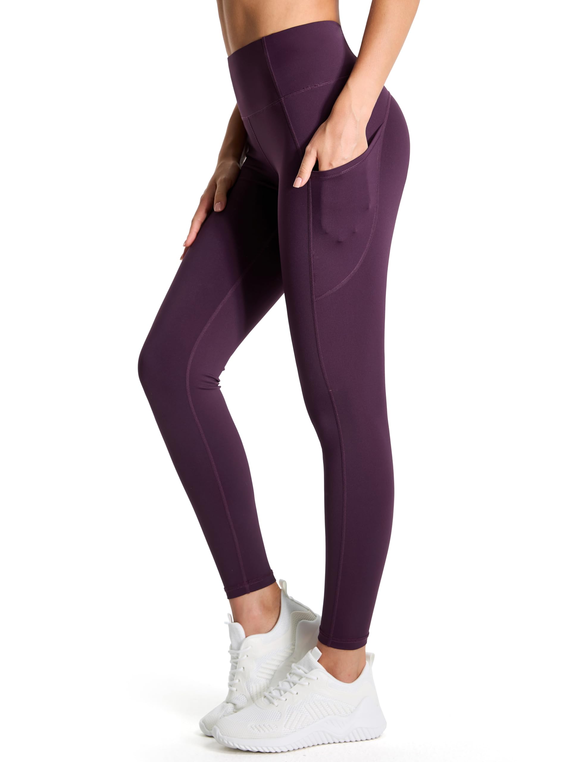 THE GYM PEOPLE Women’s High-Waist Thick Yoga Leggings