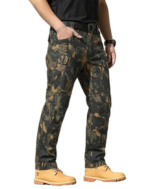 Men’s Stretch Waterproof Tactical Cargo Hiking Pants