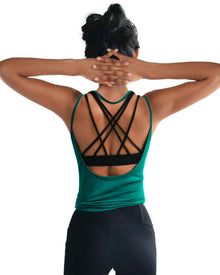 OYANUS Women’s Open-Back Yoga & Workout Tank Top