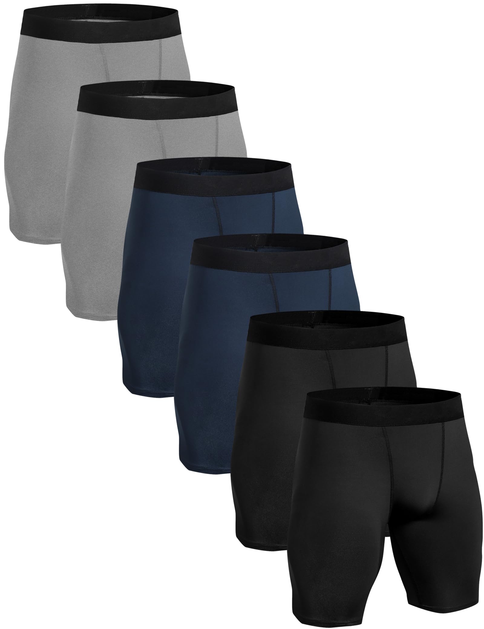 HovSiyla Compression Shorts Men Performance Sports Workout Athletic Running Underwear Shorts Spandex
