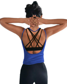 OYANUS Women’s Open-Back Yoga & Workout Tank Top