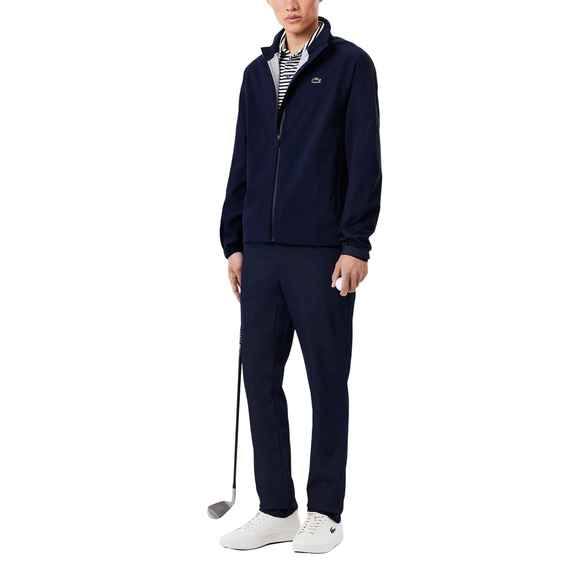 Lacoste Men’s Water-Repellent Golf Performance Windbreaker