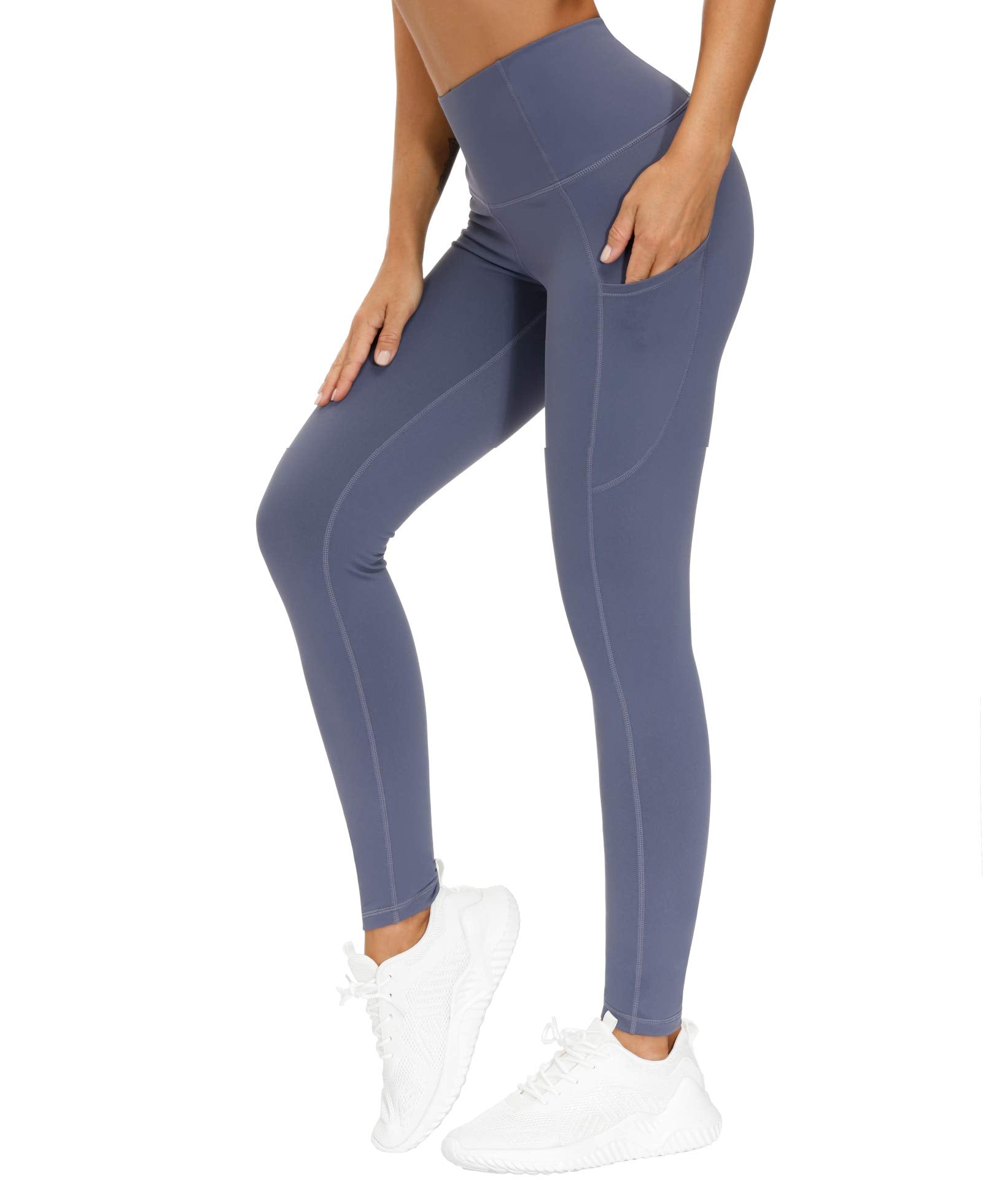 THE GYM PEOPLE Women’s High-Waist Thick Yoga Leggings