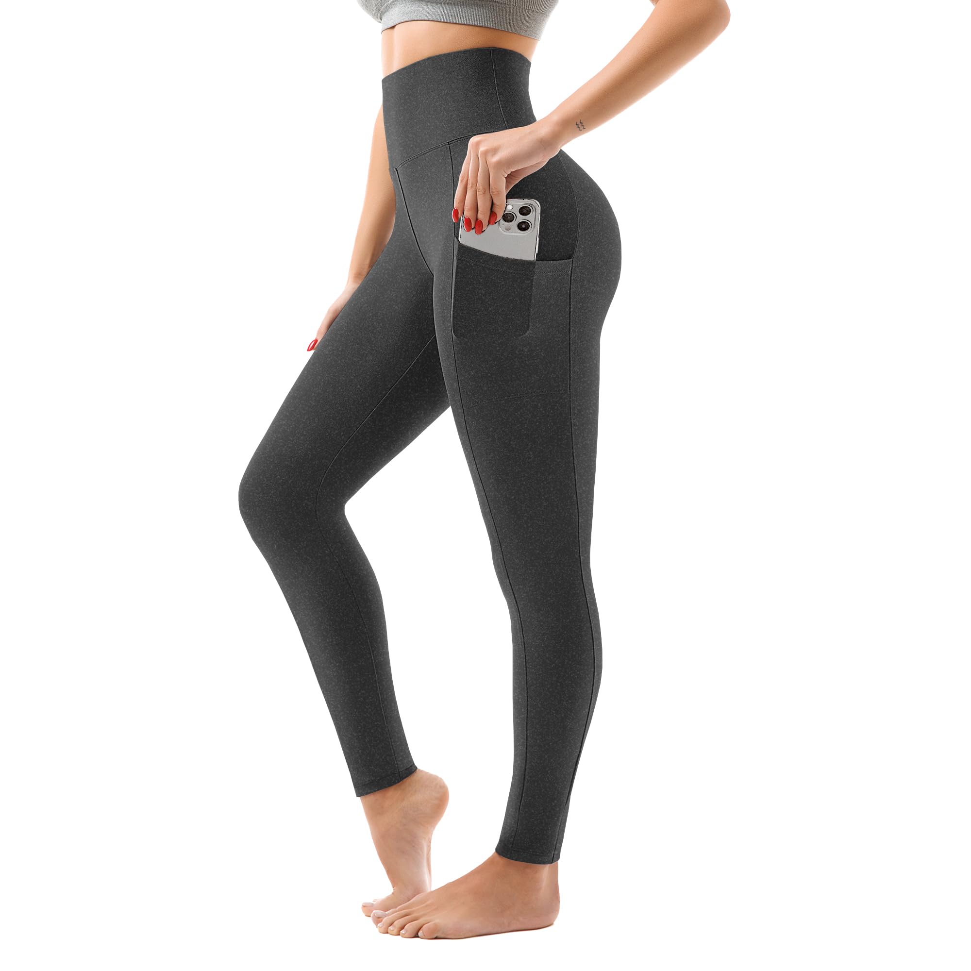 SINOPHANT Women’s High-Waist Leggings with Pockets