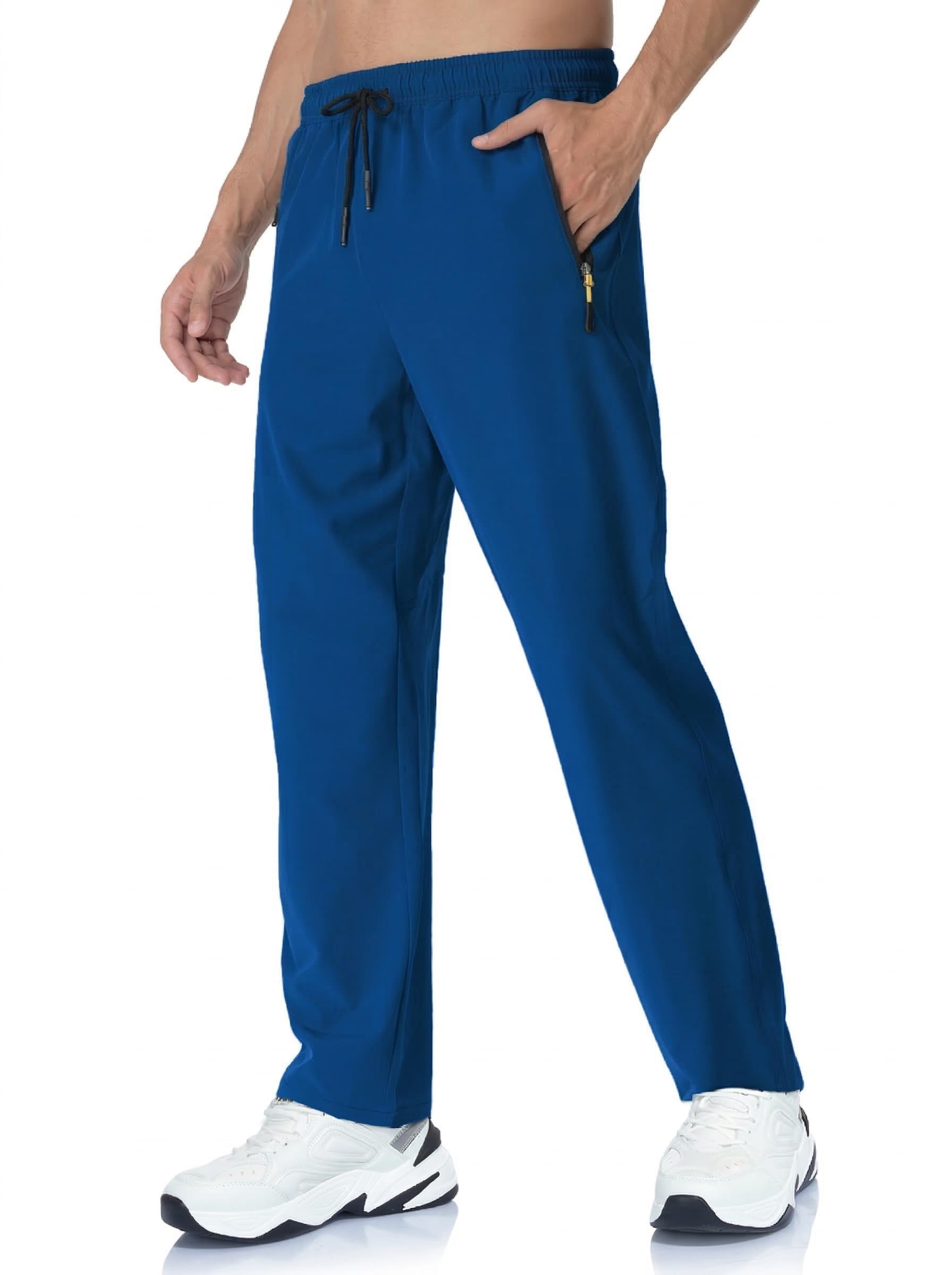 Rapoo Mens Lightweight Hiking Pants Quick Dry Stretch Joggers for Running Workout Casual