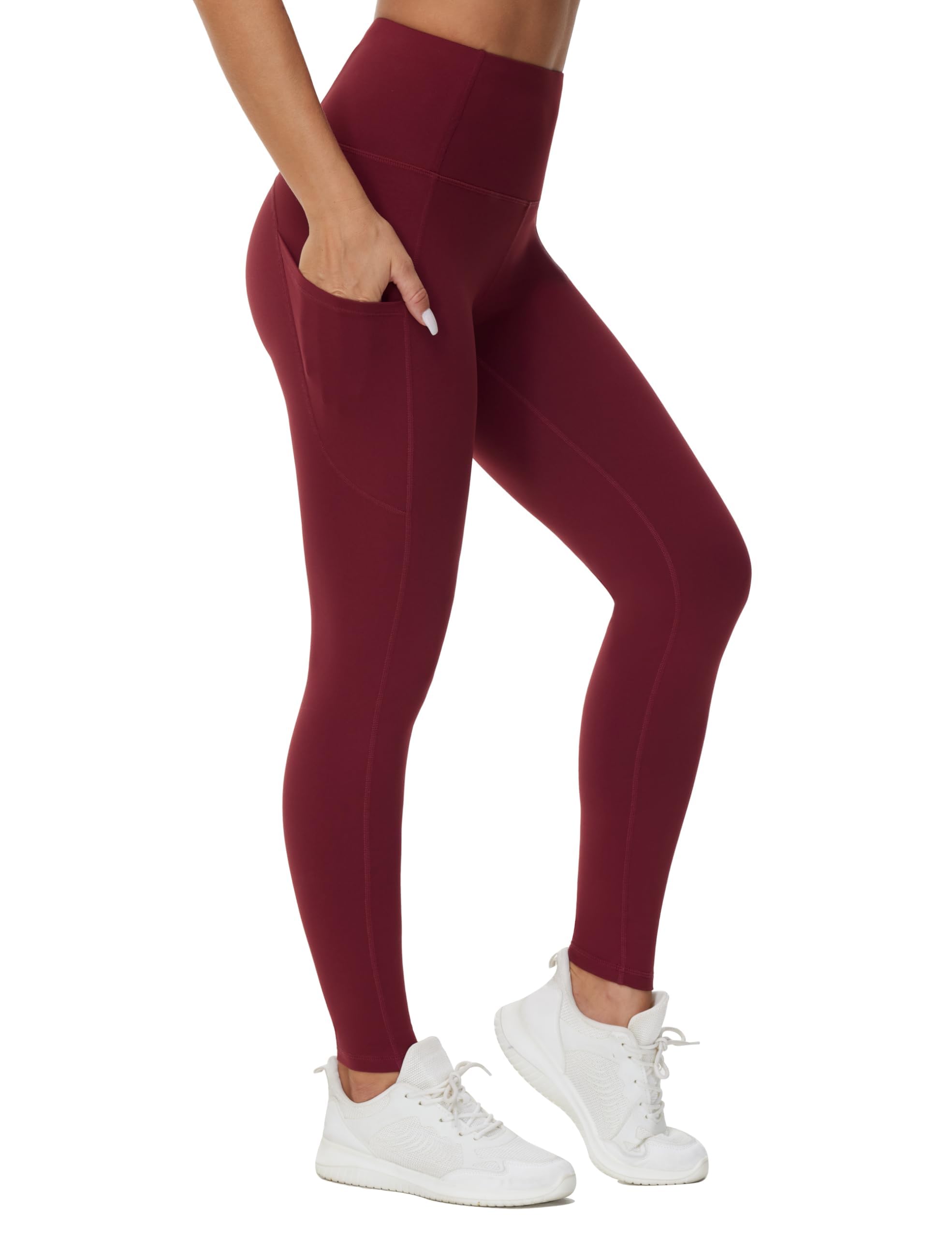 THE GYM PEOPLE Women’s High-Waist Thick Yoga Leggings