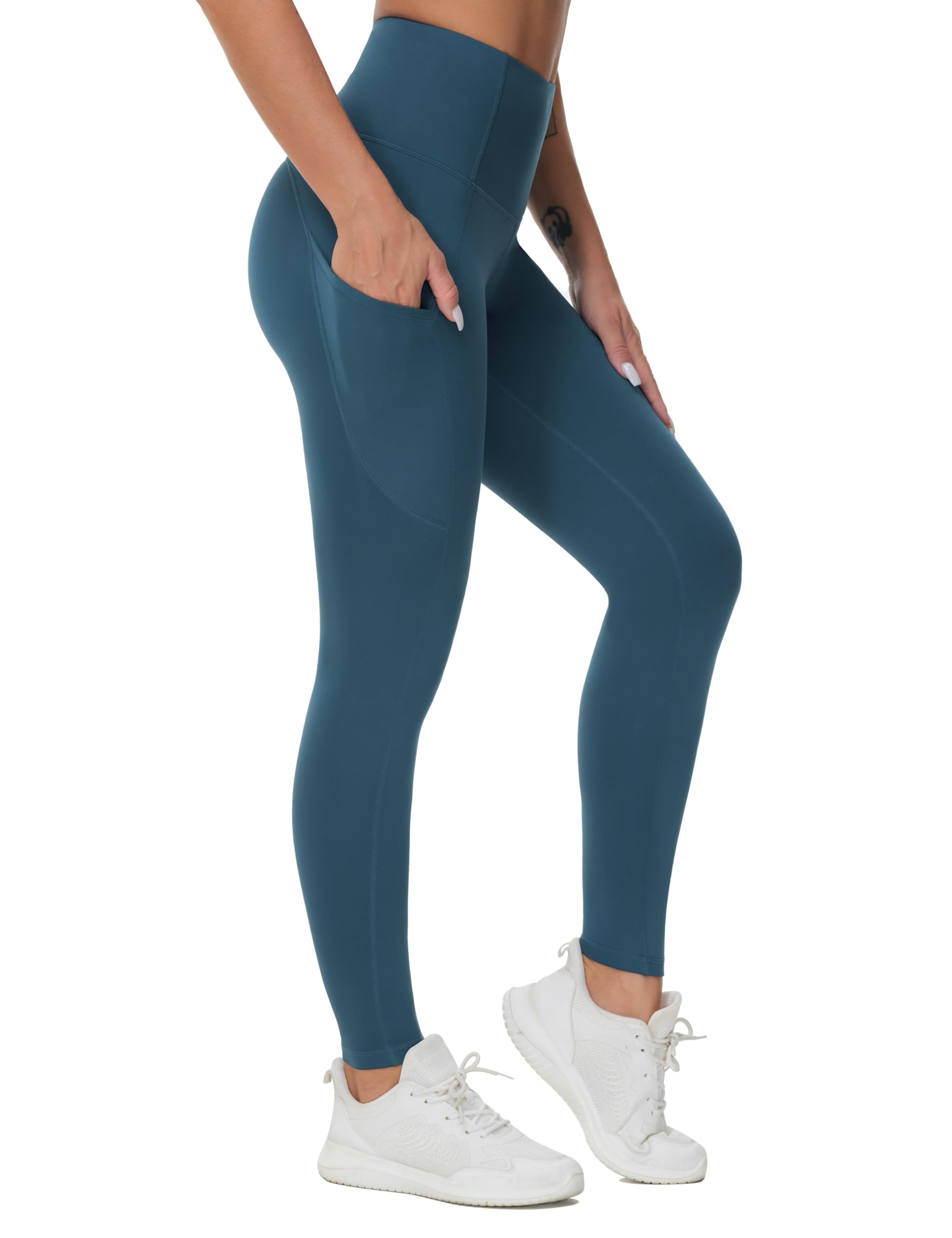 THE GYM PEOPLE Women’s High-Waist Thick Yoga Leggings