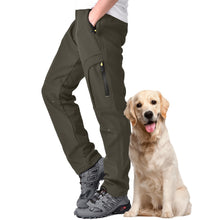 Toomett Men’s Fleece-Lined Water-Repellent Snow Hiking Pants