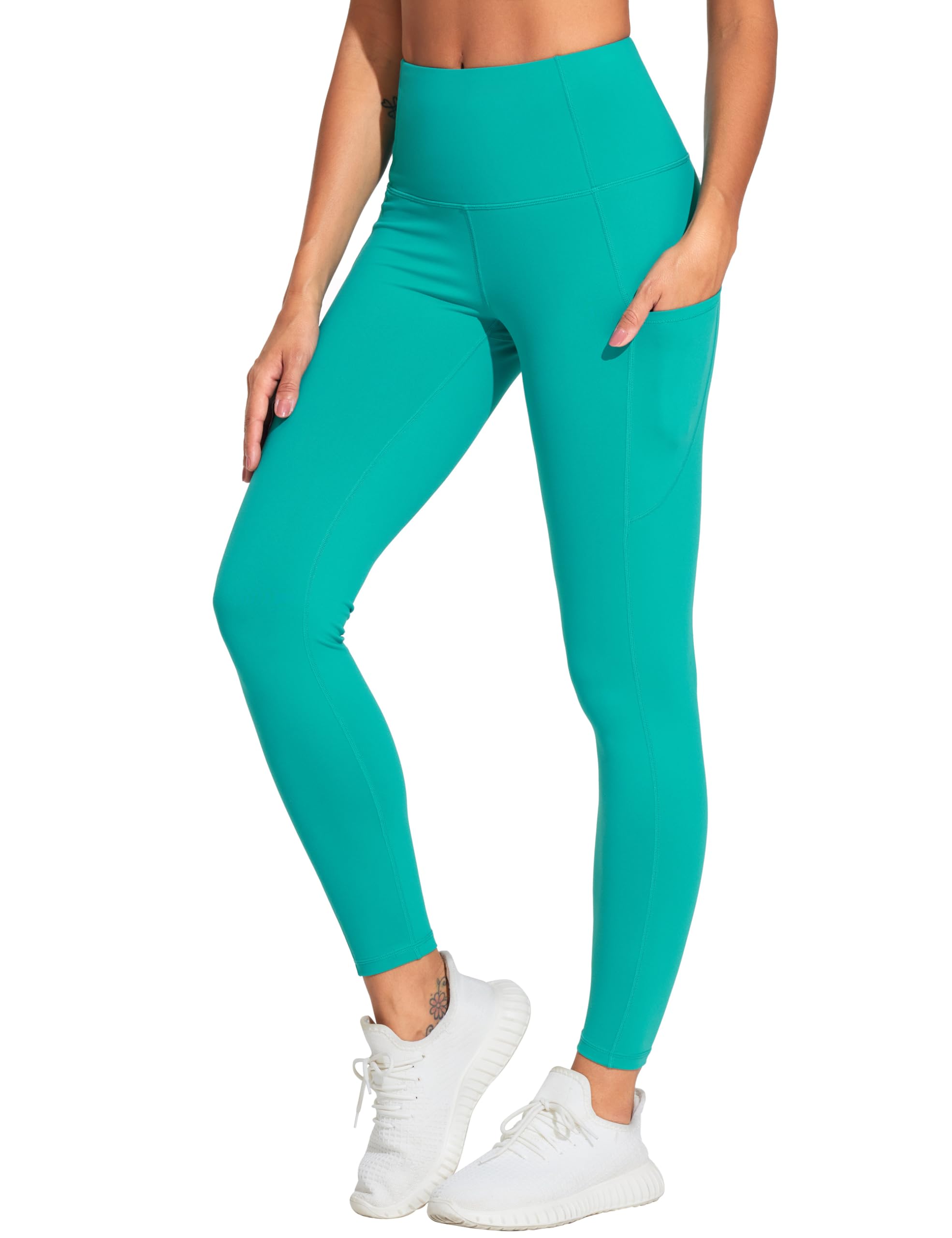 THE GYM PEOPLE Women’s High-Waist Thick Yoga Leggings