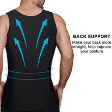 Men’s Slimming Compression Workout Tank Top Body Shaper