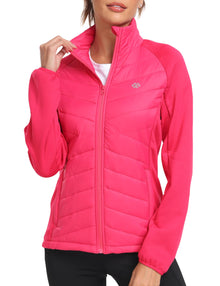 MoFiz Women’s Lightweight Fleece-Lined Insulated Hiking Jacket
