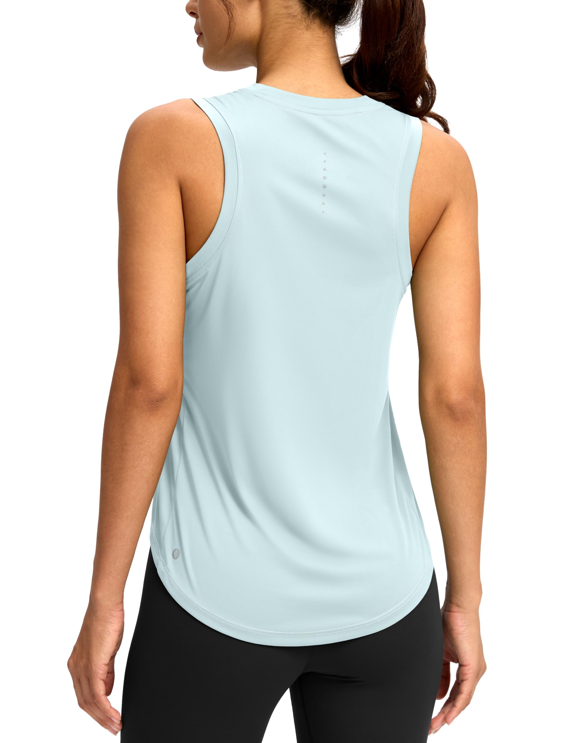 SANTINY Women’s Racerback Athletic Workout Tank Top