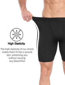 HovSiyla Men’s Performance Compression Running Shorts