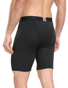 HovSiyla Men’s Performance Compression Running Shorts