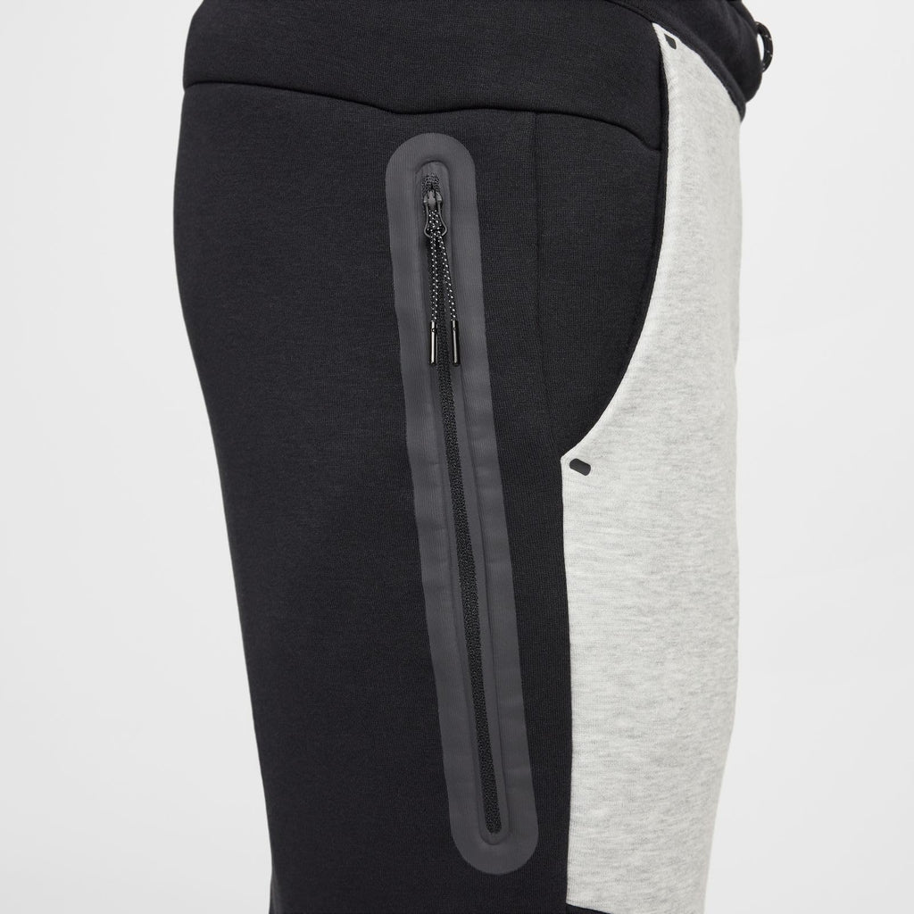 Nike Tech Men's Fleece Joggers Size-Small Black Heather Grey