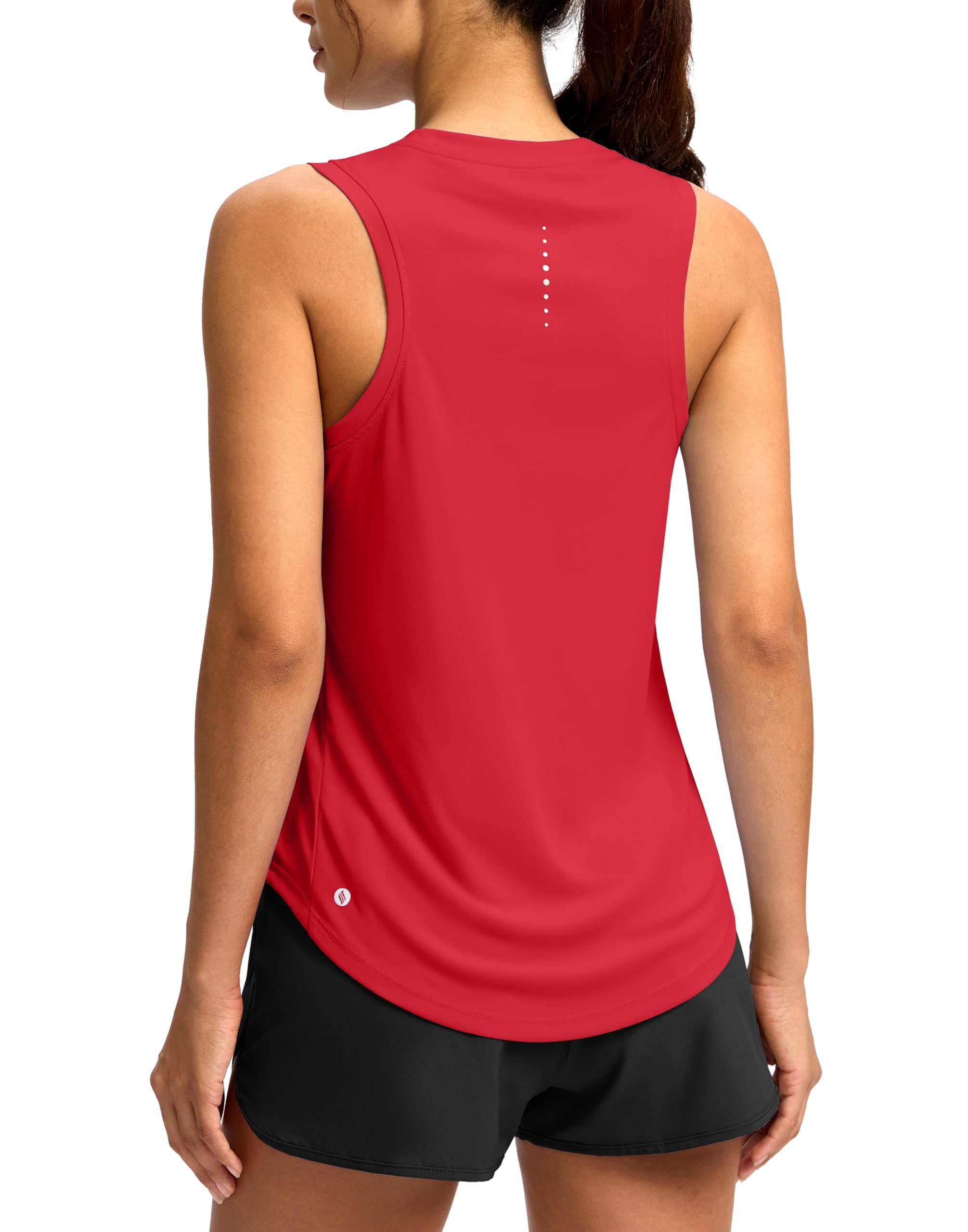 SANTINY Women’s Racerback Athletic Workout Tank Top