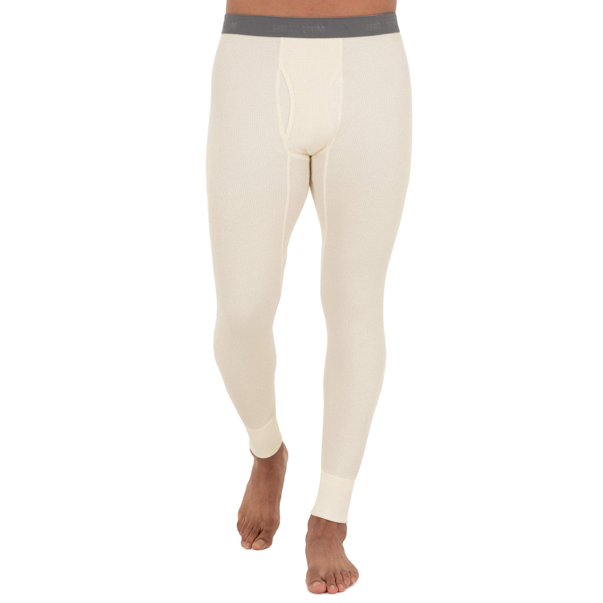 Fruit of the Loom Men’s Waffle Thermal Long Johns Bottoms