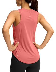 SANTINY Women’s Racerback Athletic Workout Tank Top