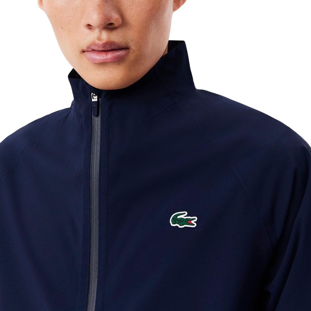Lacoste Men’s Water-Repellent Golf Performance Windbreaker