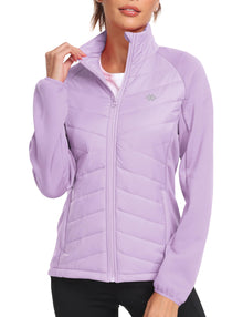 MoFiz Women’s Lightweight Fleece-Lined Insulated Hiking Jacket