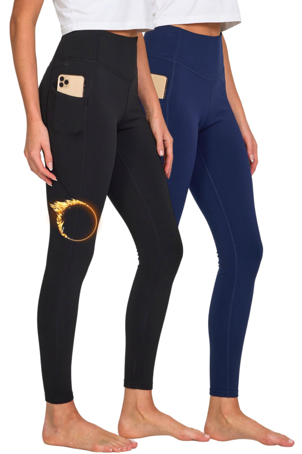 Ultra Performance Women’s 2-Pack Fleece-Lined High-Waist Leggings