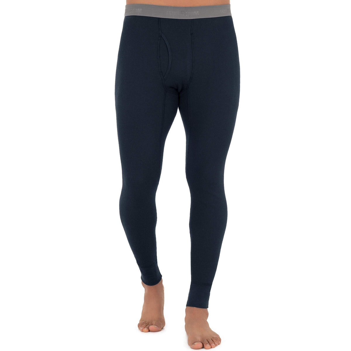 Fruit of the Loom Men’s Waffle Thermal Long Johns Bottoms