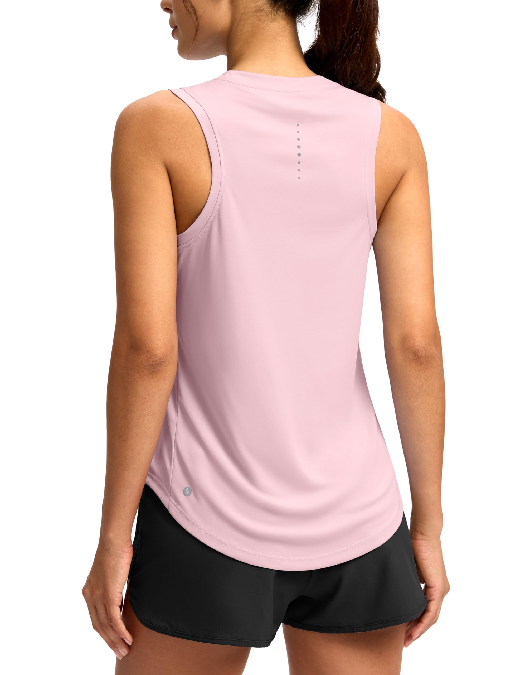 SANTINY Women’s Racerback Athletic Workout Tank Top