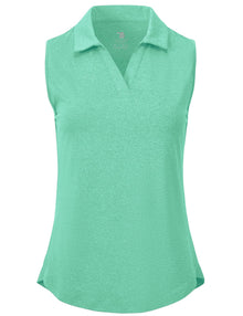 BGOWATU Women’s UPF 50+ Quick-Dry Golf & Tennis Polo