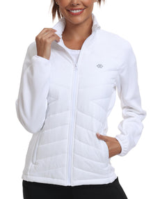 MoFiz Women’s Lightweight Fleece-Lined Insulated Hiking Jacket