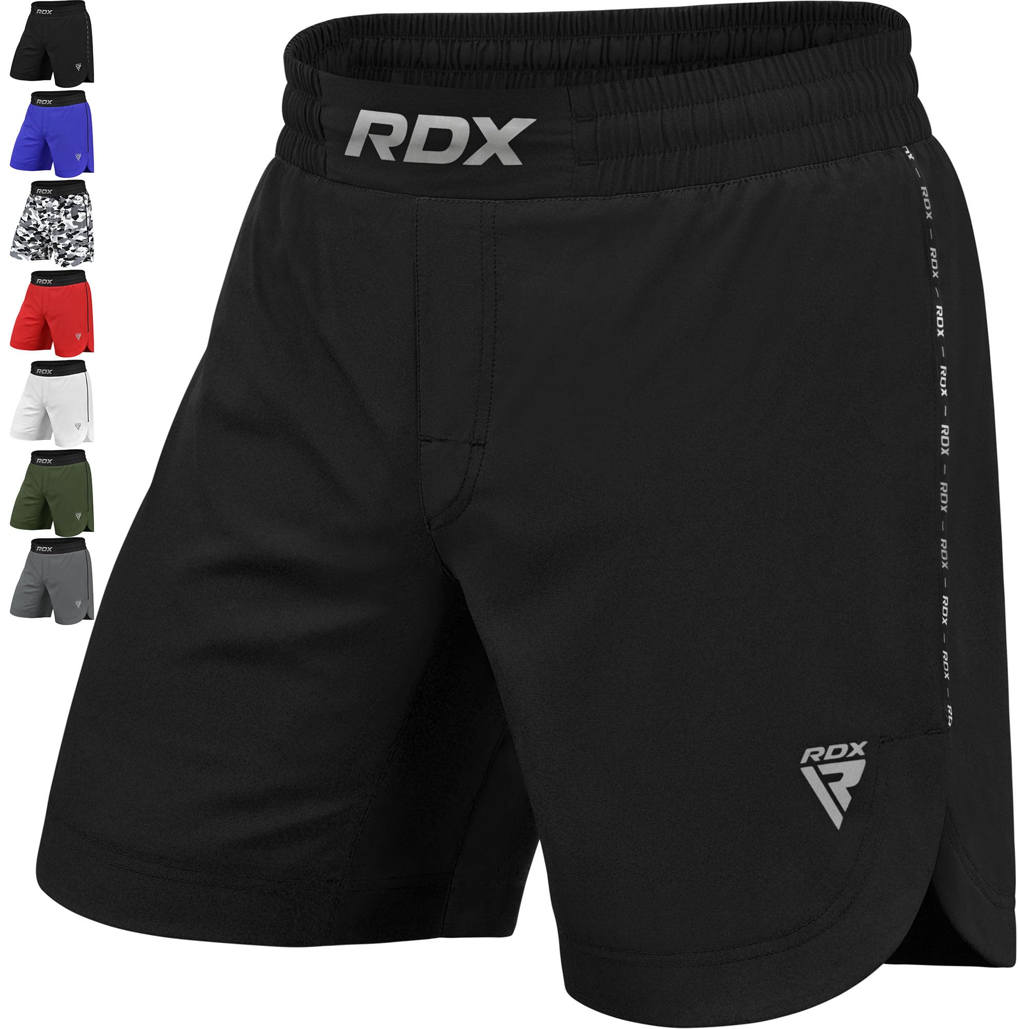 RDX MMA Shorts for Training & Kickboxing – Fighting Shorts for Martial Arts, Cage Fight, Muay Thai, BJJ, Boxing, Grappling