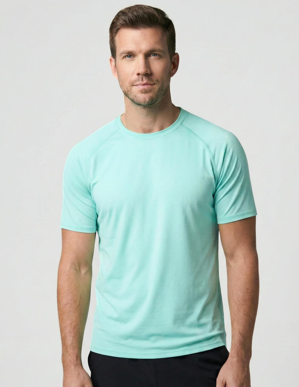 5 Pack Men’s Active Quick Dry Crew Neck T Shirts | Athletic Running Gym Workout Short Sleeve Tee Tops Bulk