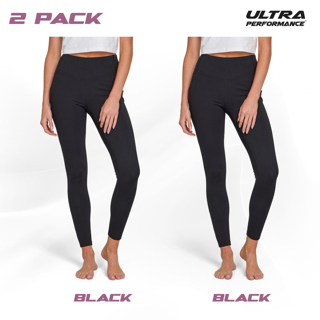 Ultra Performance Women’s 2-Pack Fleece-Lined High-Waist Leggings