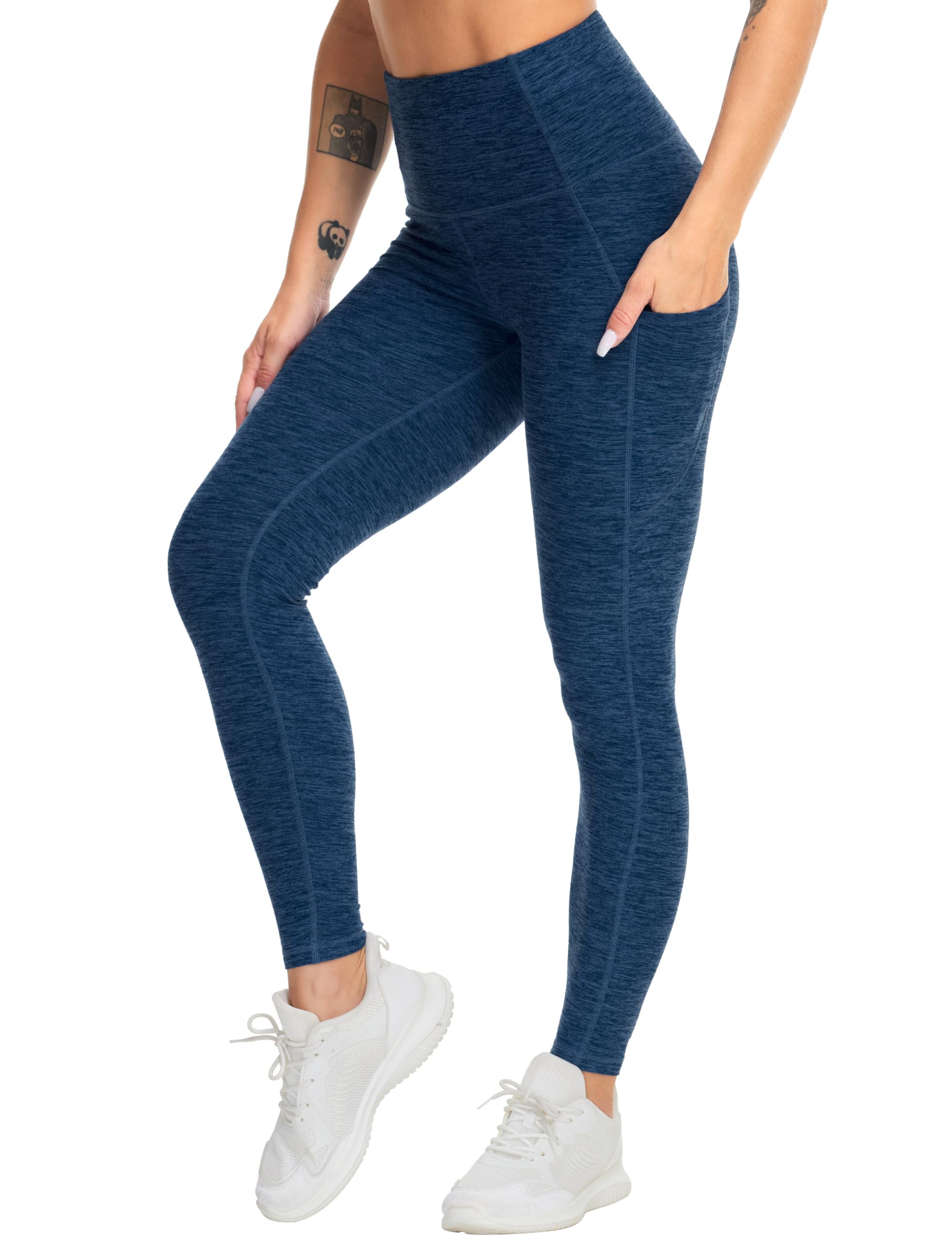 THE GYM PEOPLE Women’s High-Waist Thick Yoga Leggings
