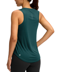 SANTINY Women’s Racerback Athletic Workout Tank Top