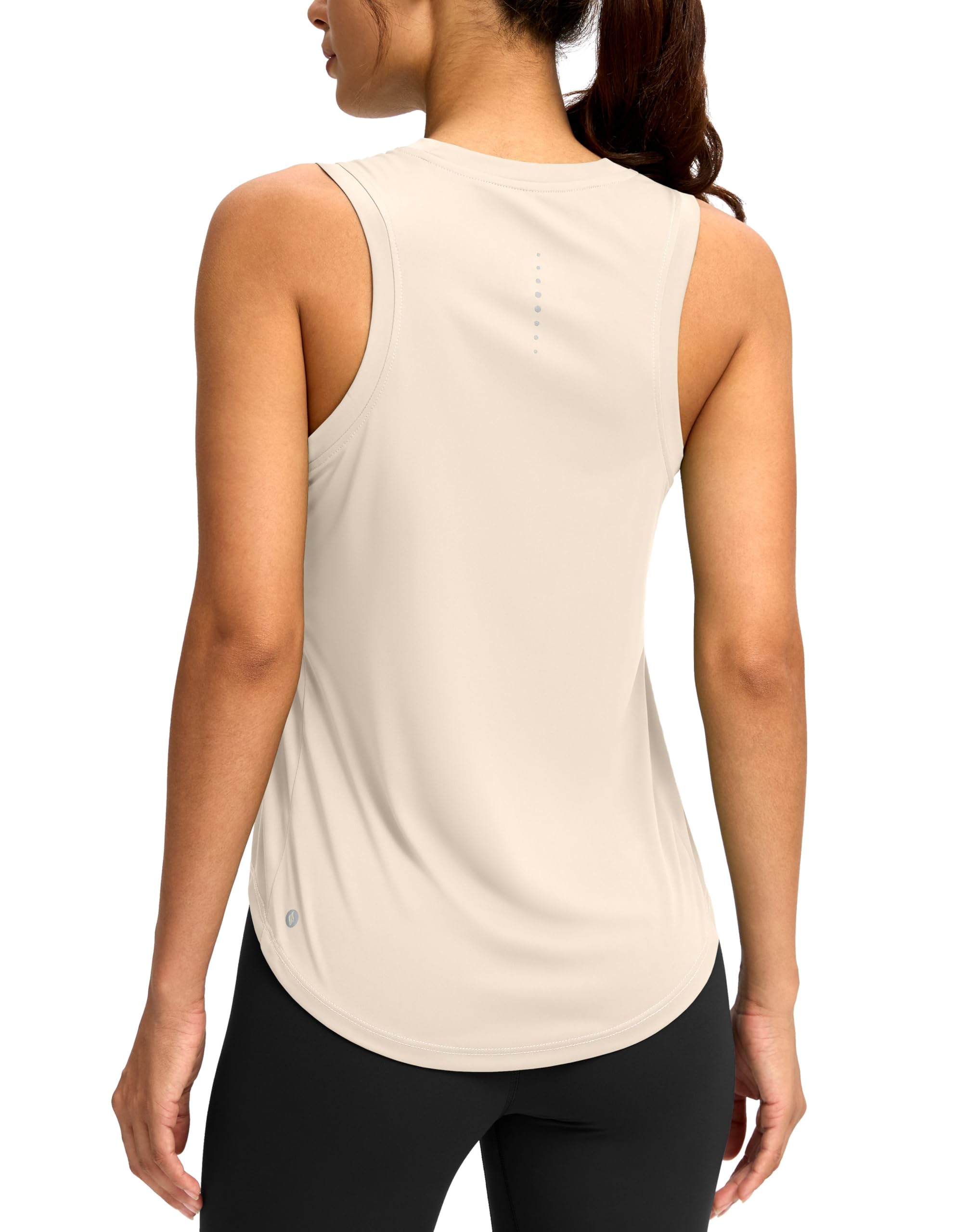 SANTINY Women's Workout Tank Top Racerback Athletic Shirt