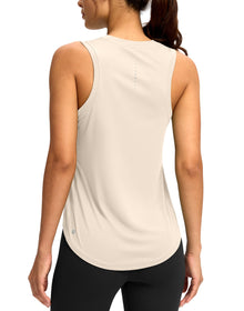 SANTINY Women’s Racerback Athletic Workout Tank Top