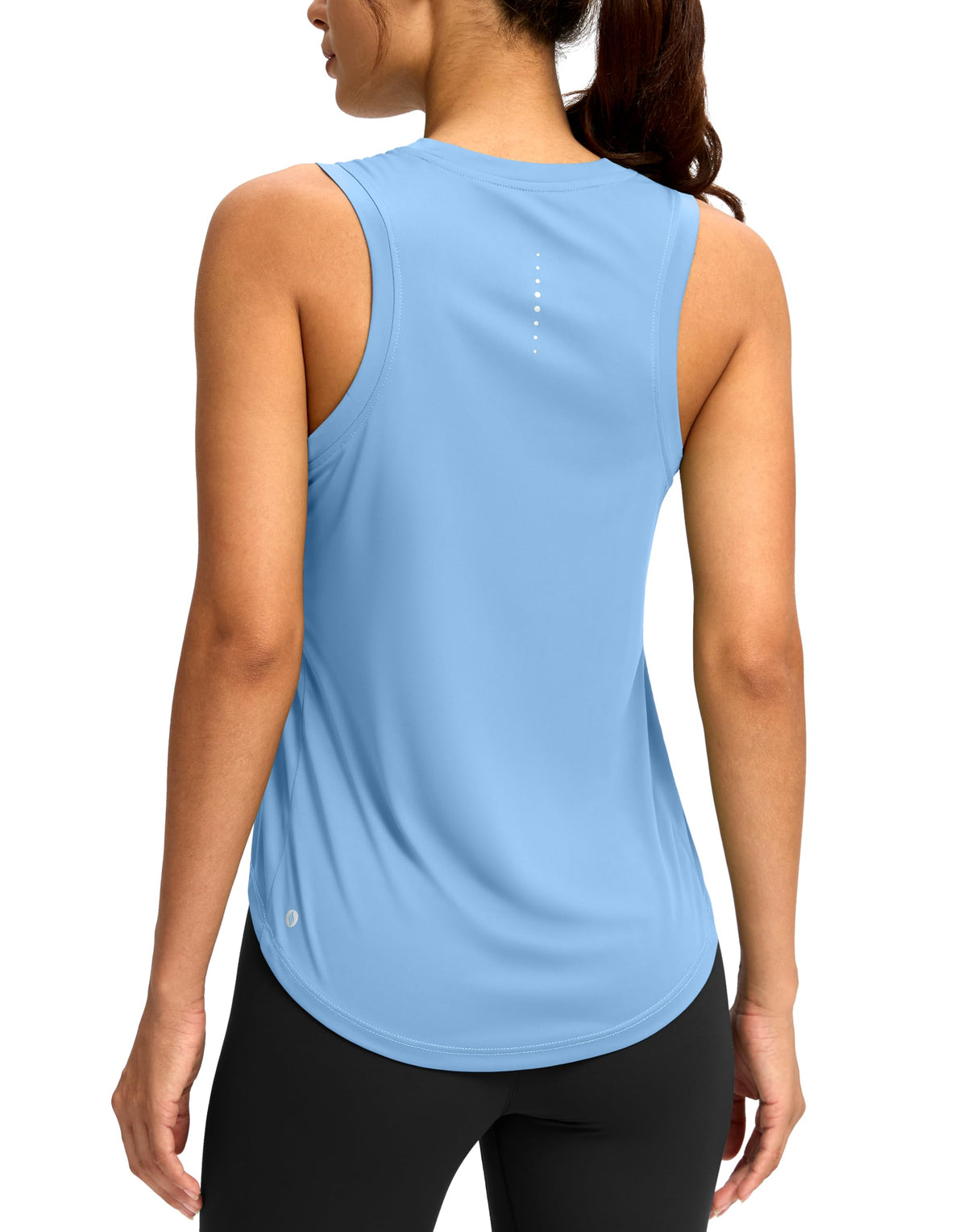 SANTINY Women’s Racerback Athletic Workout Tank Top