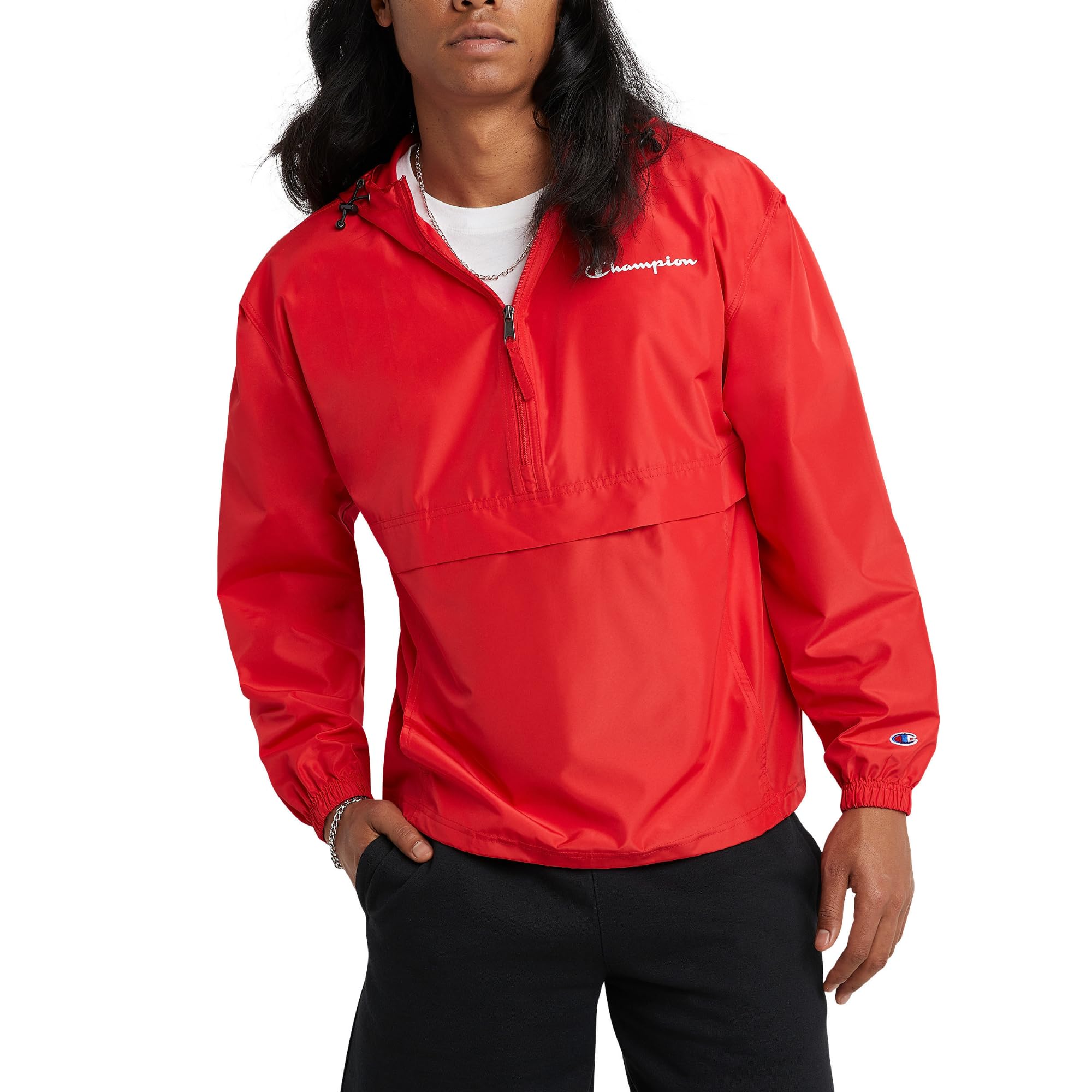 Champion Men’s Stadium Wind & Water-Resistant Full-Zip Jacket