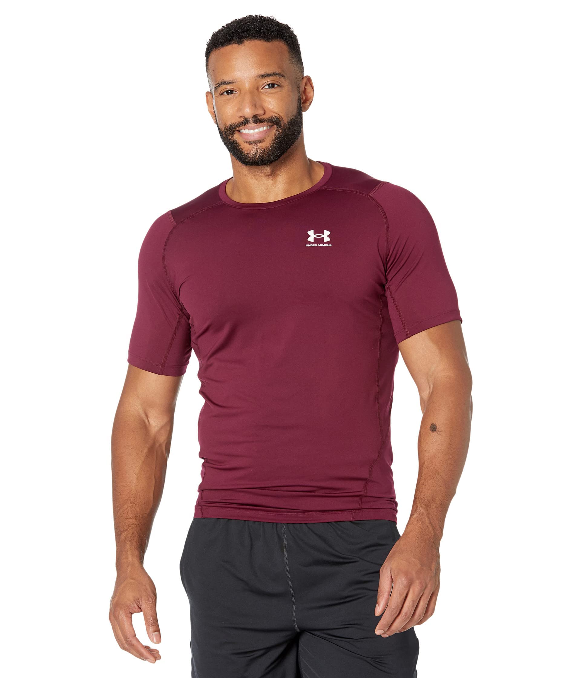 Under Armour Men's HeatGear Compression Short-Sleeve T-Shirt