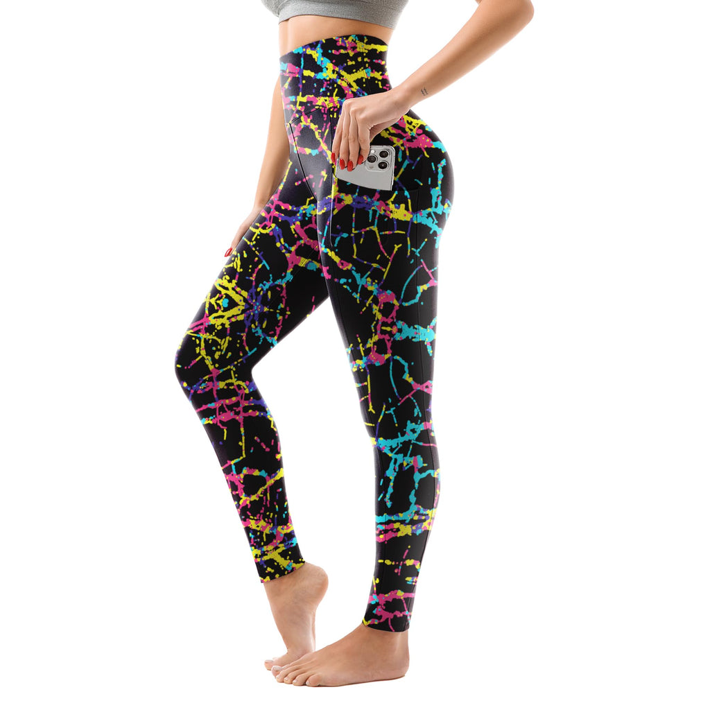 SINOPHANT Women’s High-Waist Leggings with Pockets